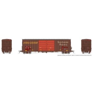 Rapido 170025 - HO Scale PC&F B-70-75 Boxcar - Southern Pacific (SP / Patch Out) #245523