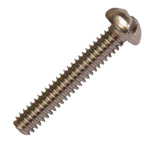 Kadee 1703 Roundhead Stainless Steel Screws 2-56 x 1/8 inch- 12pcs