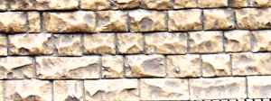 Chooch Enterprises 8260 - Flexible Cut Stone Wall w/Self-Adhesive Backing - Small Stones