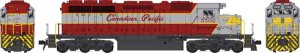 Bowser 24929 - HO GMD SD40 - DCC/Sound - Executive Line - CP #5502 - Grey, Maroon , Small Rear #s...