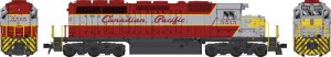 Bowser 24931 - HO GMD SD40 - Standard DC - Executive Line - CP #5515 - Grey, Maroon , Large Rear ...