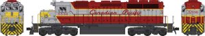 Bowser 24935 - HO GMD SD40 - Standard DC - Executive Line - CP #5536 - Grey, Maroon, Square Sand ...