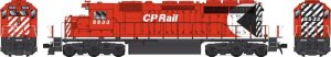 Bowser 24947 - HO GMD SD40 - Standard DC - Executive Line - CP Rail #5533 - 8 inch Nose Stripe, L...