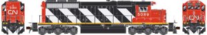 Bowser 24973 - HO GMD SD40 - Standard DC - Executive Line - CN #5089 - Sargent Stripe Sch., Non D...