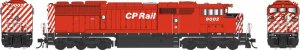 Bowser 24991 - HO GMD SD40-2f -CP Rail (Round Porthole, White Stripe) DCC Ready  #9002 