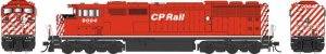 Bowser 24997 - HO GMD SD40-2f - DCC Ready - CP Rail (Round Porthole, White Stripe) #9004