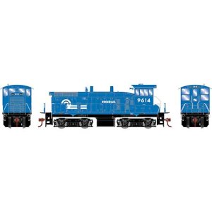 Athearn 28762 - HO RTR SW1500 Switcher - DCC & Sound - Conrail #9614