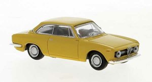 Brekina 29751 - HO 1974 Alfa Romeo Giulia Sprint GT - Assembled - Yellow