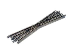 Kato Unitrack 20301 - N Scale Track Crossing - Right, 15-Degree - 7-5/16 Inches (1pc)