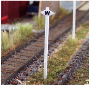 Osborn Model Kits 3047 - N Scale Whistle Post CP