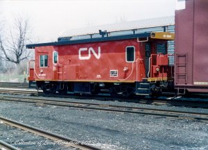 Otter Valley Railroad 57013 - PSC Transfer Van - Canadian National #76504