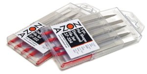 Zona Tools 37354 - Diamond File 5-Piece Set w/Case - Flat Shapes