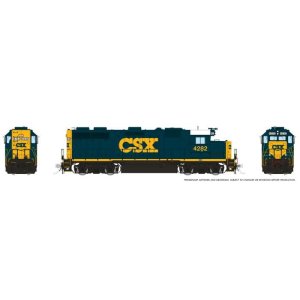 Rapido 39018 - HO EMD GP39 (DC/Silent): CSX - YN3 Scheme: #4298