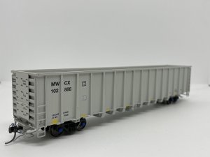 Otter Valley Railroad 60034 - HO NSC 64 Ft 6000 Cubic Gondola HS - MWCX #102797