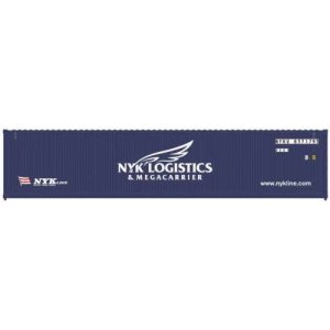 Atlas 50006825 - N Scale 40' Standard-Height Container 3-Pack - Assembled - Master(R) -- NYK Line...