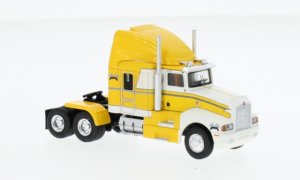 Brekina 85927 - HO 1950 Kenworth T 600 - Yellow/White