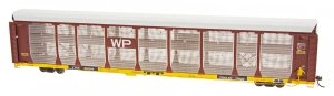 InterMountain 45279 - HO Bi-Level Auto Rack - Western Pacific/Trailer Train Flat Car #910865