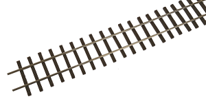 Micro Engineering 10138 On30 Nonweathered Flex-Trak(TM) - 3' Long Sections pkg(6) -- Code 83