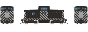 Rapido 48503 - HO GE 44 Tonner Phase III - DC/DCC/Sound - Sante Fe (Zebra Stripe) #468