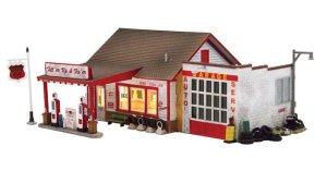 Woodland Scenics 4922 - N Filler Up & Fixer - Built-&-Ready(R) Landmark Structures(R) -- Assemble...