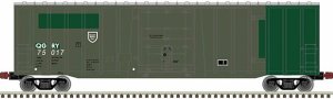 Atlas 50005457 - N Scale NSC 5111 50Ft Plug-Door Boxcar - Quebec Gatineau #75106