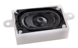 ESU Loksound 50330 - HO Loudspeaker 16mm x 25mm - Retangular, 4 Ohms with sound chamber