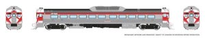 Rapido 516007 - N Budd RDC-1 (Ph 2) - DC/Silent - CP Rail (Action Red)