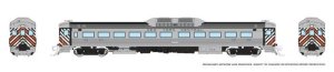 Rapido 516010 - N Budd RDC-1 (Ph 1) - DC/Silent - New York Central (Stripes)