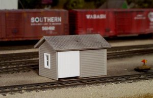 Pikestuff 6 - HO Handcar Shed - Kit