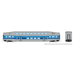 Rapido 546006A - N Bilevel Commuter Car -  AMT / Montreal (Single) Coach