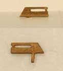 Cal Scale - 547 HO Diesel Radio Sinclair Antenna - Unpainted Brass Casting (2pcs)