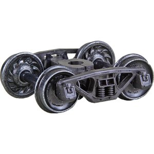 Kadee 565 - HO Bettendorf 50-Ton Self Centering Trucks with 33in Ribbed Back Wheels - HGC (1pair)