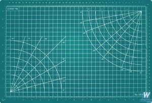 Excel Hobby Blades 60003 - Self Healing Cutting Mat - Green - 12In x 18In