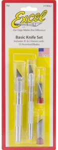 Excel Hobby 19062 Basic Knife Set 