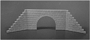 Rix Products 652 - HO Large Cut Stone Culverts w/ Wings - Kit