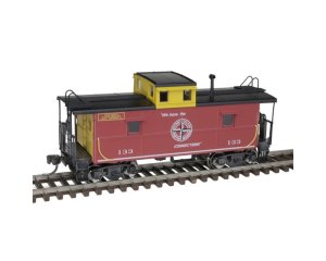 Atlas Trainman 20006758 - HO C&O Cupola Caboose - Detroit, Toledo & Ironton #130