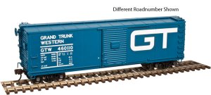 Atlas 20004345 HO 40 Ft USRA Steel Rebuilt Boxcar - Master Line - Grand Trunk Western #460110