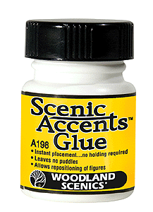 Woodland Scenics 198 - Scenic Accents Glue - 1.25oz (37mL)