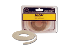 Woodland Scenics 4562 HO & N Scale Tidy Track Maintenance Roto Wheel Cleaner Replacement Roto Pad...