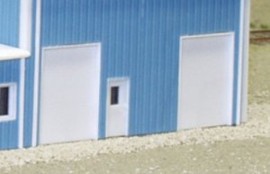 Pikestuff 8105 - N Scale 10x12 Freight Doors - pkg(2)