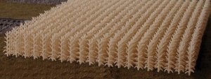 Bluford Shops 204 HO Cornfield Kit - 1120 Stalks - 66-3/8 Square Inches 428 Square Centimeters - ...