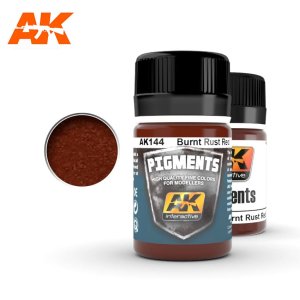 AK Interactive 144 Burnt Rust Red Pigment 35ml