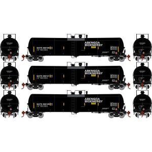 Athearn Genesis 18027 - N 30,000 Gallon Ethanol Tank - GATX #3 (3 Pack) 