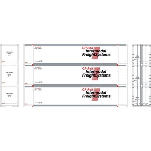 Athearn 19146 - HO 48' Containers, CPBU #680415 / 680420 / 680431 (3)