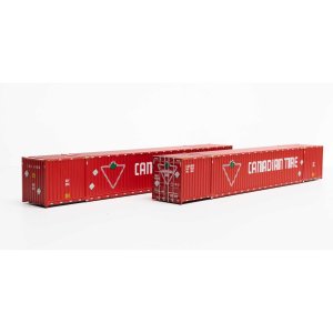 Athearn 28531 - HO 60ft Container - CDAU (2/pkg) #618007/618080