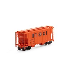 Athearn 63815 - HO  PS-2 2600 Covered Hopper - Detroit, Toledo & Ironton - #11101