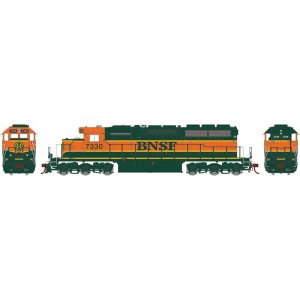 Athearn 73631 - HO SD40-2 Locomotive, DCC Ready - BNSF / Rebuilt #7333