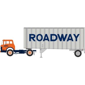 Athearn 90988 - HO RTR Ford C/28' Trailer, Roadway #1