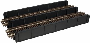 Atlas HO 70000028 Code 83 Through Plate Girder Bridge Kit, Double Track