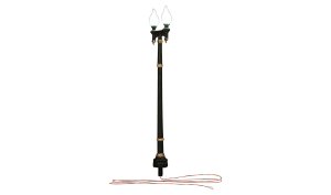 Woodland Scenics 5632 HO Scale - Double Lamp Post Street Lights - 3 sets - Just Plug Lighting Sys...